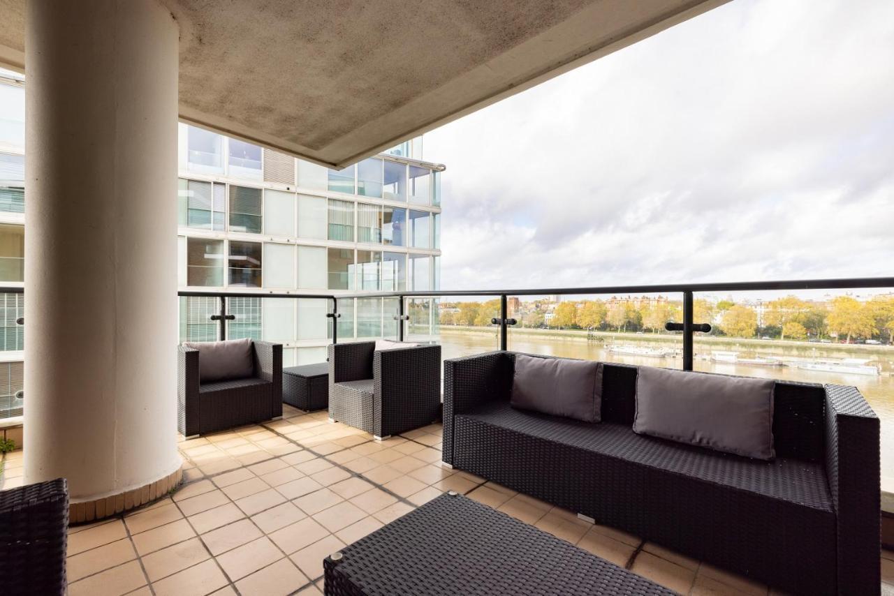 The River Thames View - Stunning 2bdr Flat With Study + Balcony Appartamento *