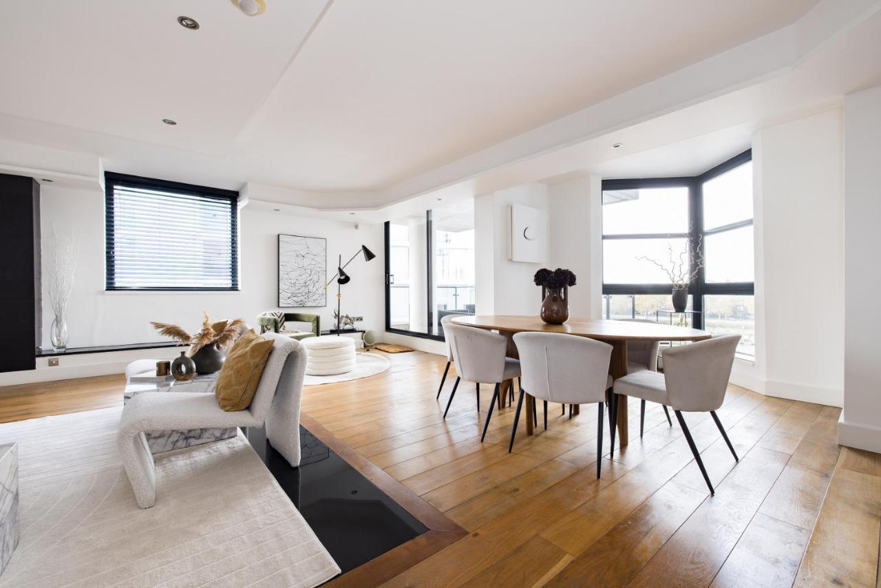 Appartamento The River Thames View - Stunning 2bdr Flat With Study + Balcony *