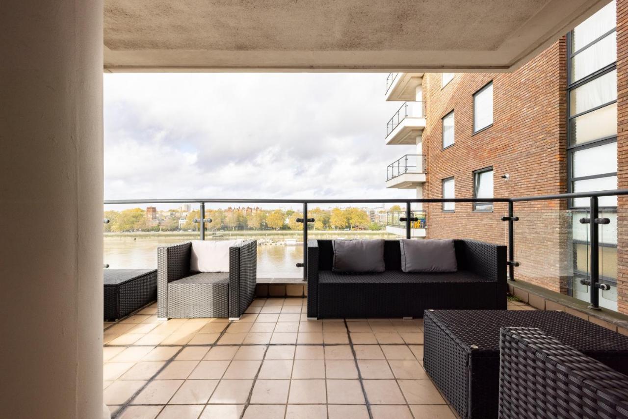 The River Thames View - Stunning 2bdr Flat With Study + Balcony Appartamento *